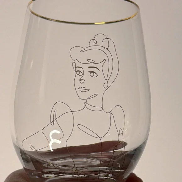 JoyJolt Disney Princess Stemless Glasses Set - Picture 4 of 8